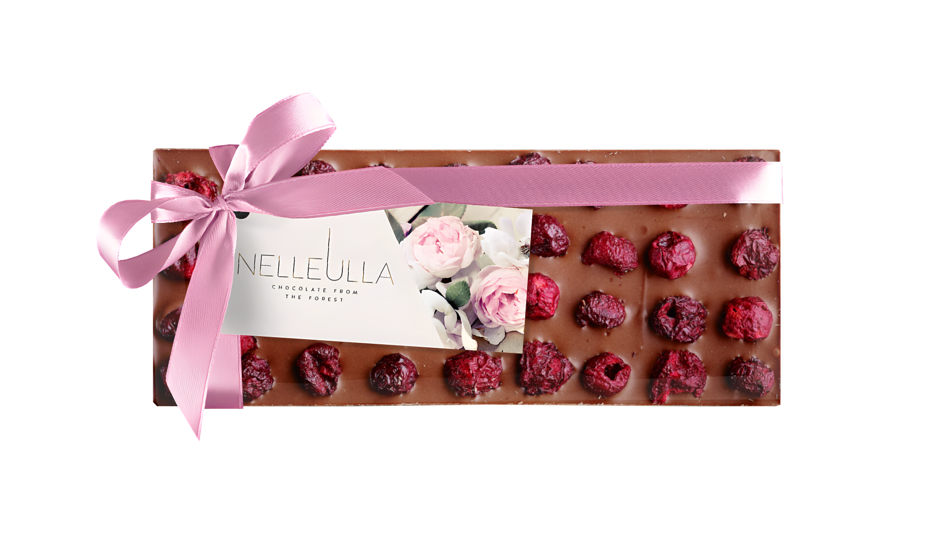 BERRY LOVE / MILK CHOCOLATE / CHERRY - with Women's day card