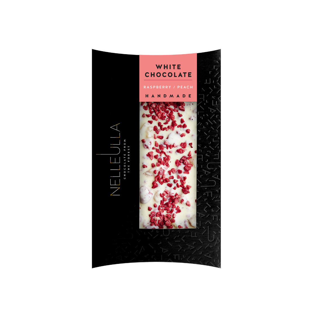 WHITE CHOCOLATE / RASPBERRY / PEACH