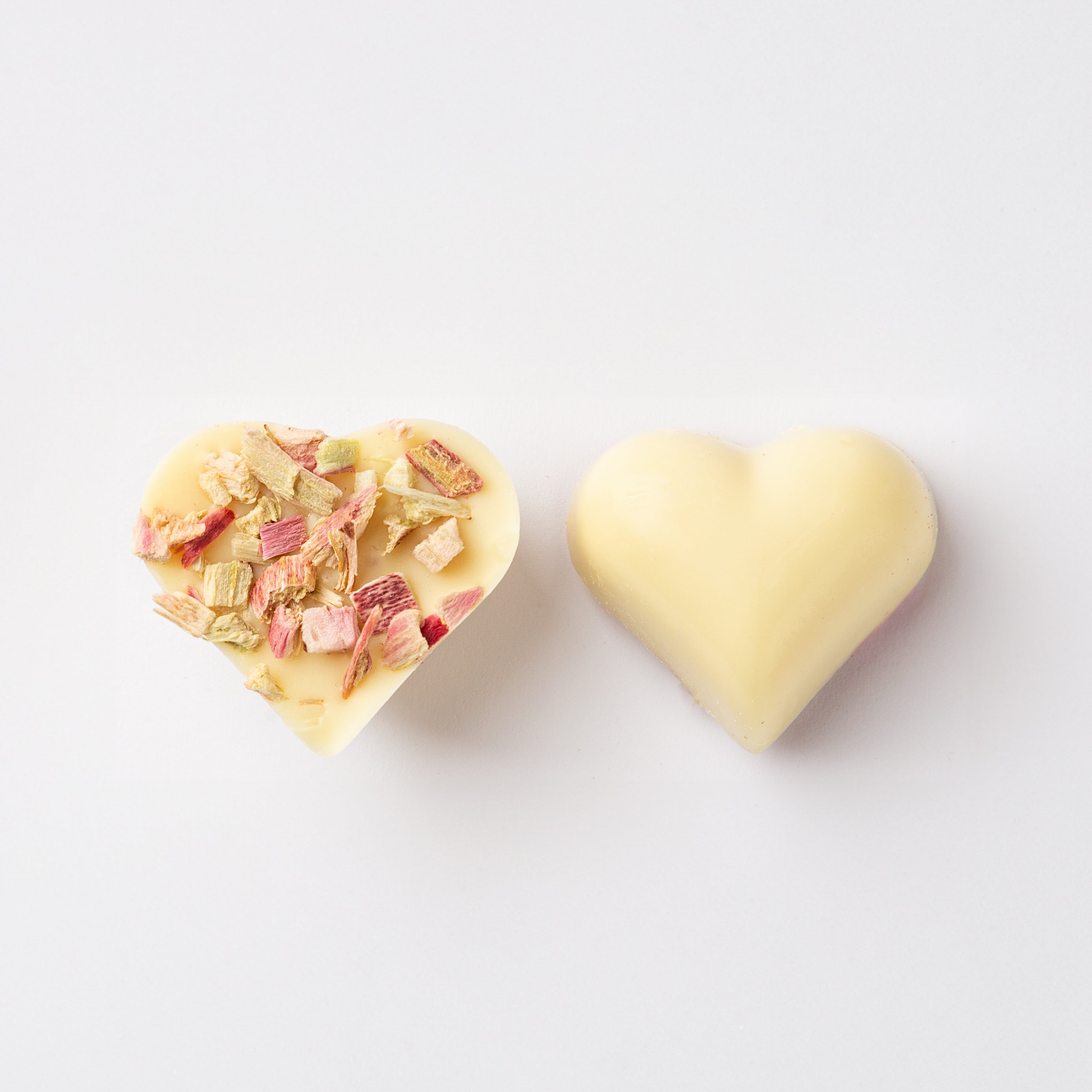 Rhubarb heart