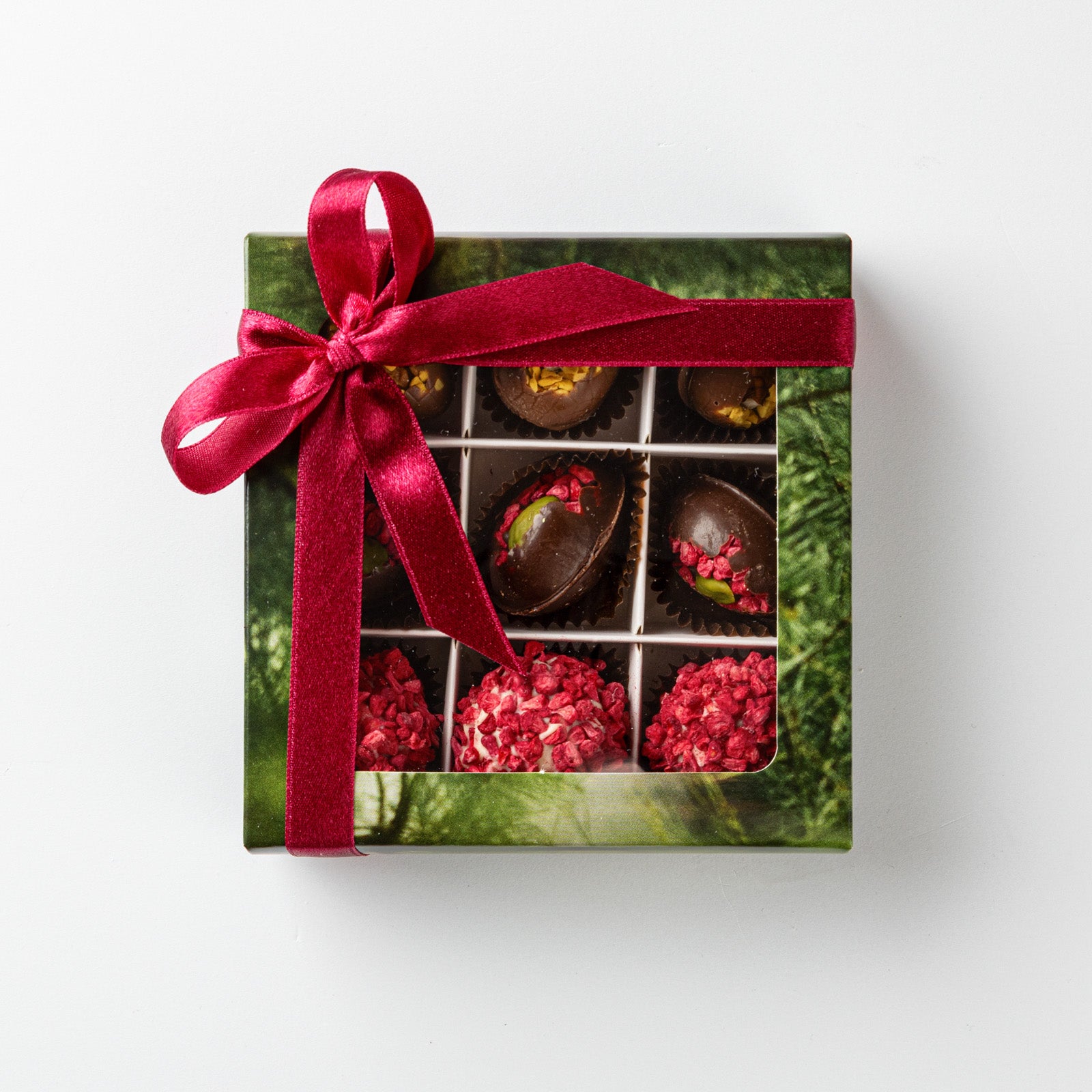 Easter chocolate eggs and truffle collection