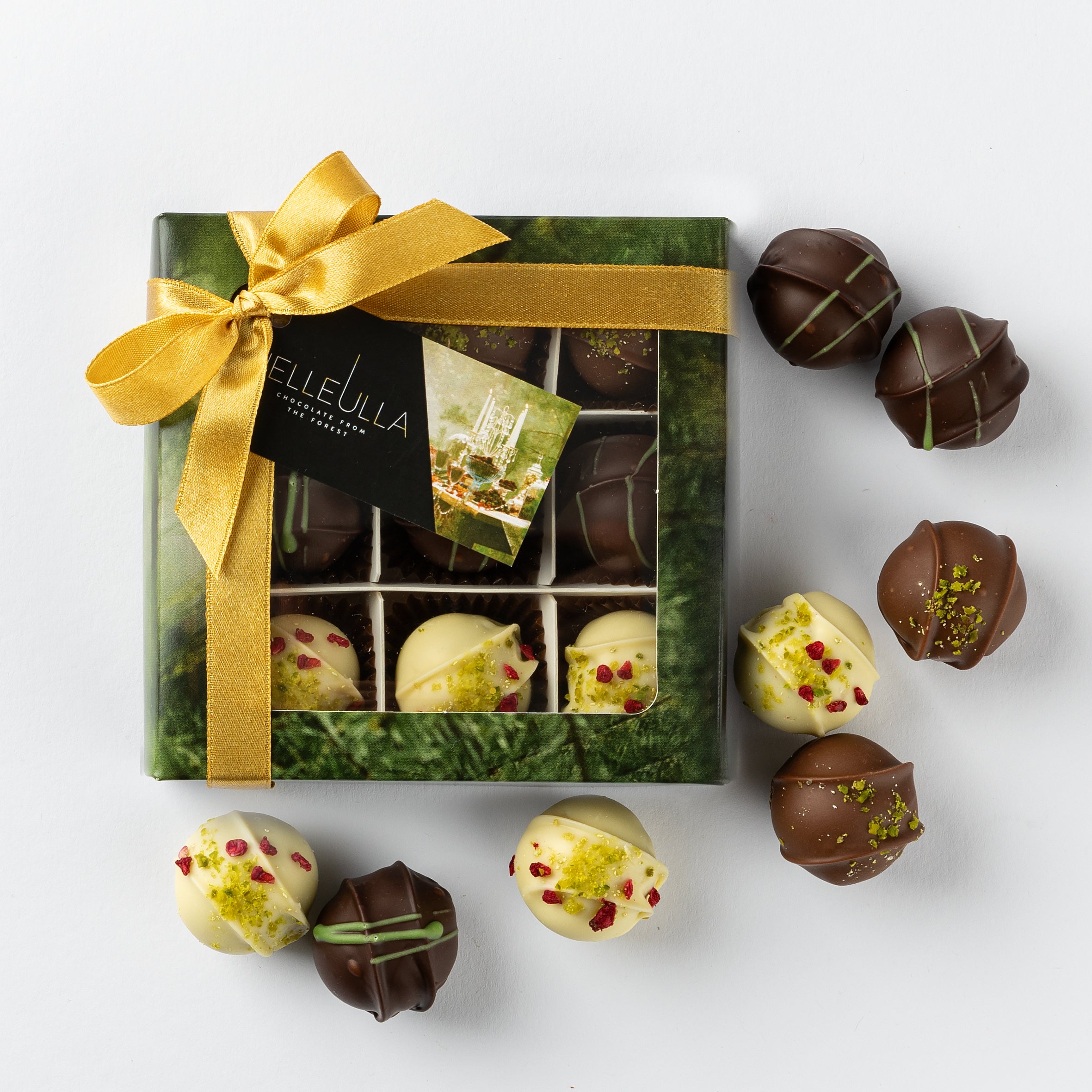 Dubaijas šokolādes trifeļu izlase