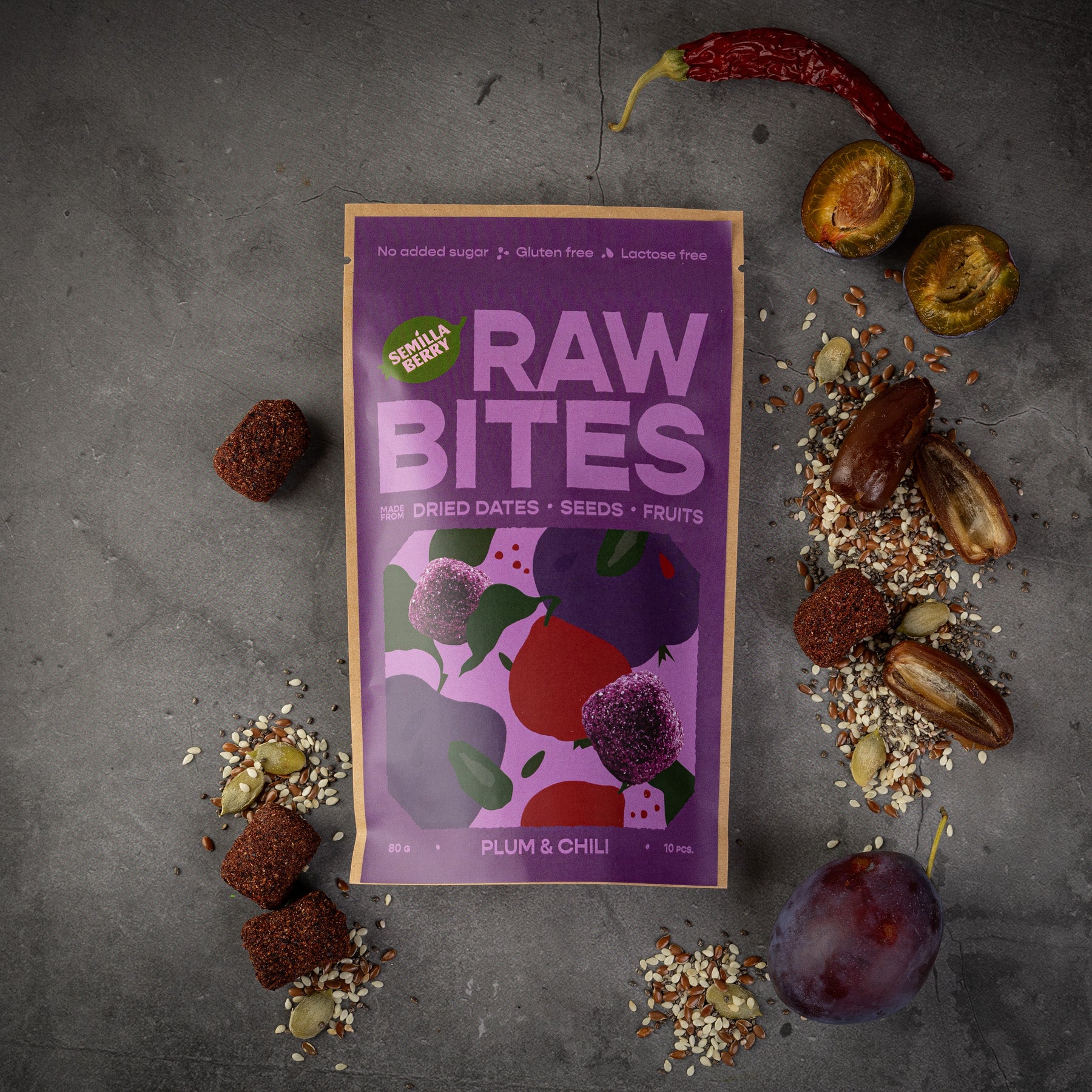 Raw Bites - Plum & Chili