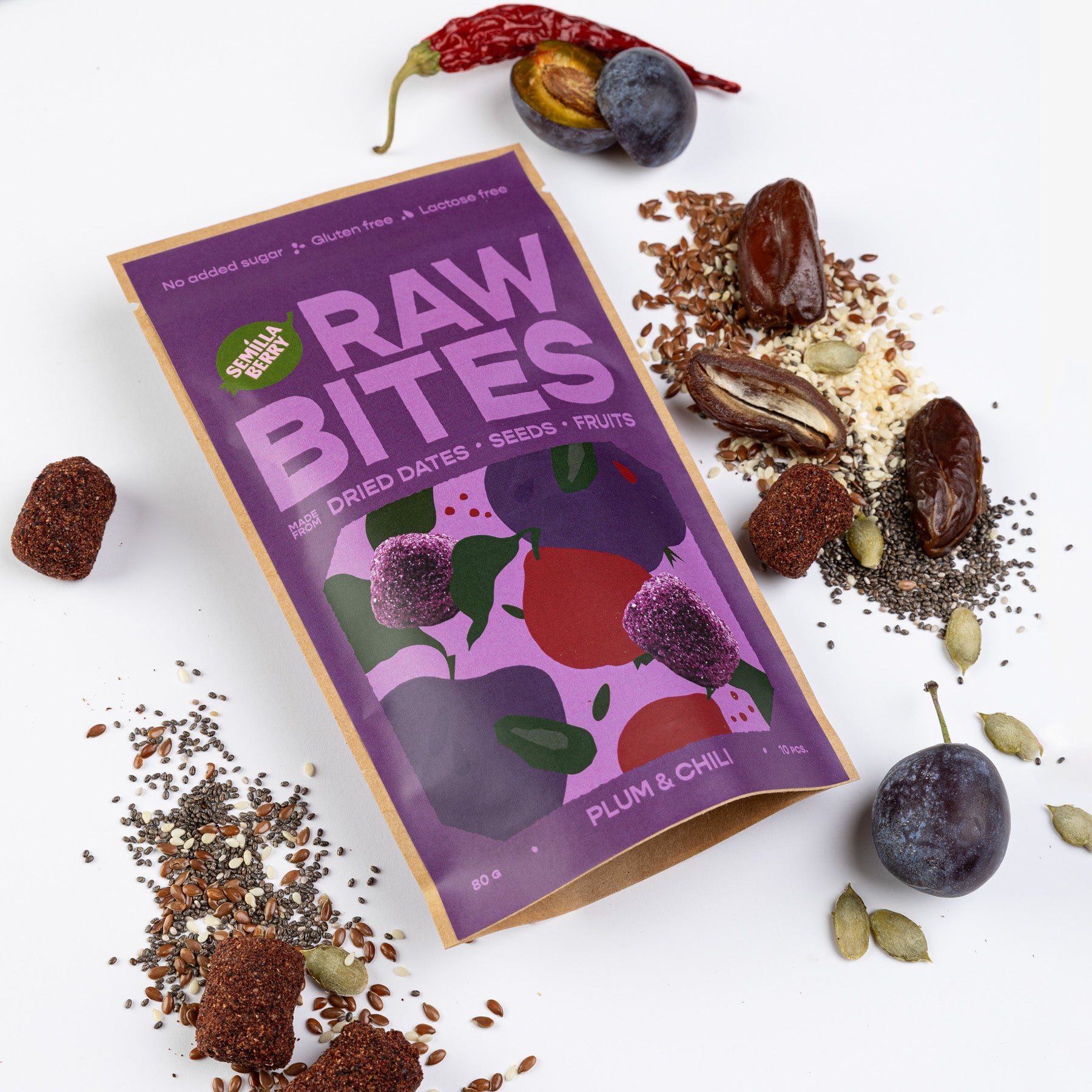 Raw Bites - Plum & Chili
