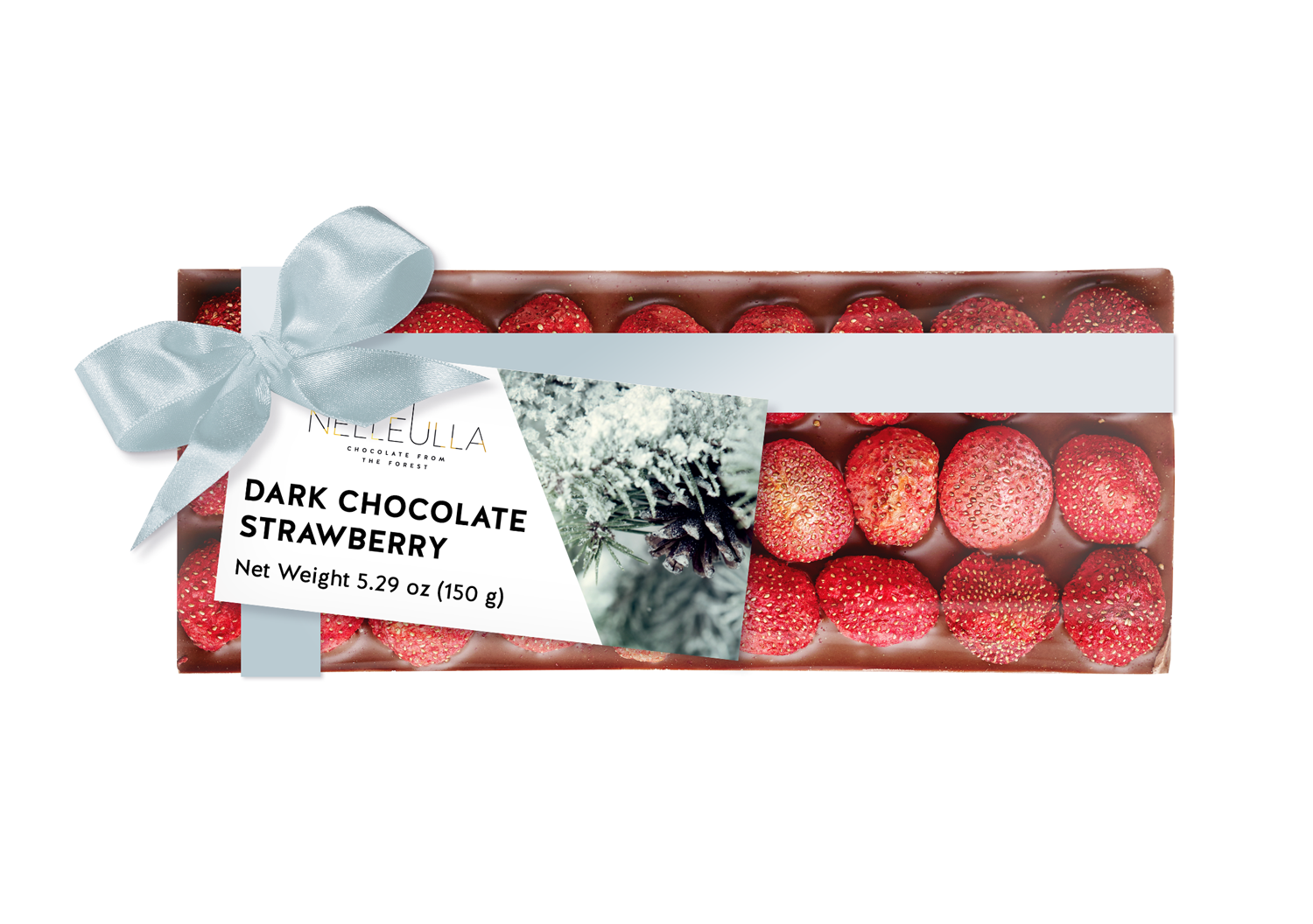 BERRY LOVE / MILK CHOCOLATE / STRAWBERRY - with winter card
