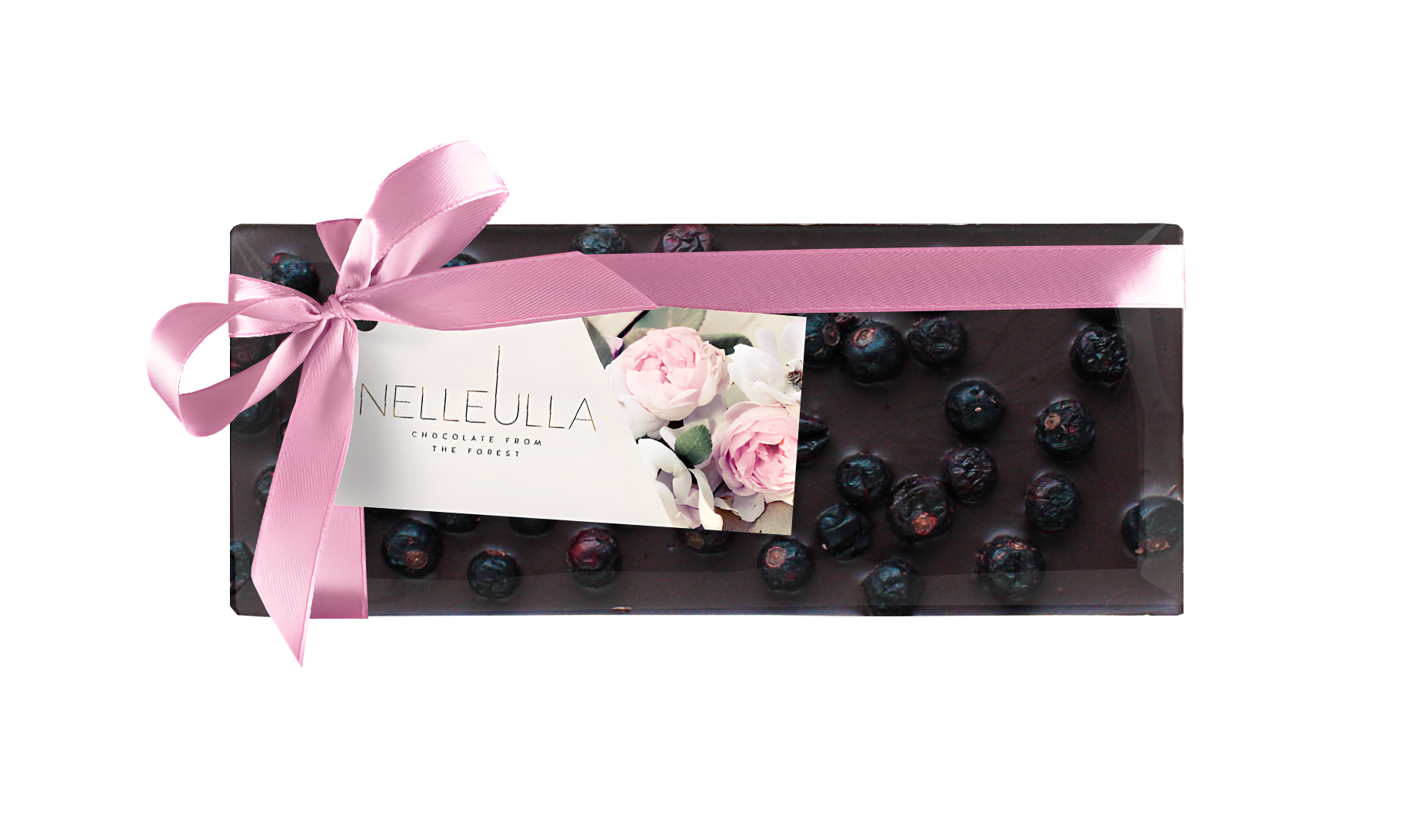 BERRY LOVE / DARK CHOCOLATE / BLACK CURRANT - with Women's day card