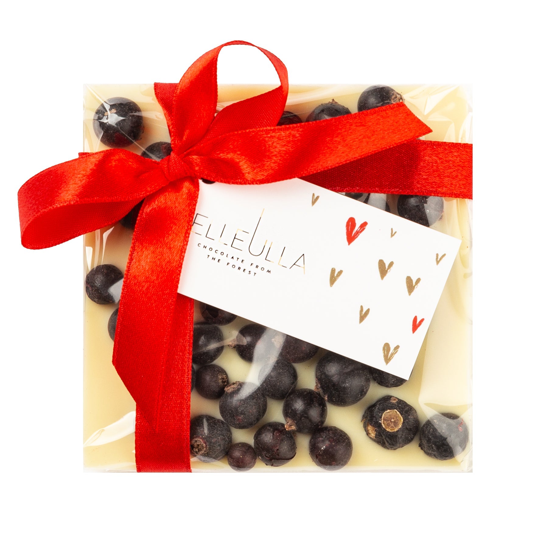 BERRY LOVE / WHITE CHOCOLATE / BLACK CURRANT - with Valentine day card  - small